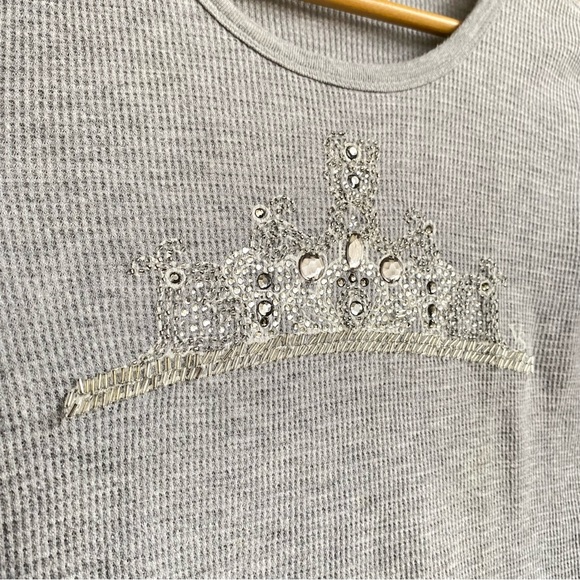 Vintage Y2K Victoria’s Secret Jewel Crown Long Sleeve - Picture 4 of 7